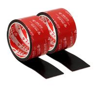 2Pcs Strisce in Gomma Neoprene 2"x1/16"x3.3FT per Fissaggio Solido