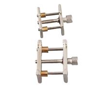 2pcs supporto movimento orologio in metallo, supporto universale per la rimozione del morsetto di riparazione dell'orologio per orologiai apriscatole per orologio da polso(1)