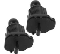 2pcs Supporto per telefono per auto per presa d'aria Supporto per telefono clip per sfiato dell'automobile Facile da installare e utilizzare, materiale ABS durevole, compatibilità universale, processo
