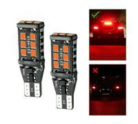 2pcs T15 921 912 / Canbus LED / Centrale Alta Supporto Stop 3RD Freno Lampadina