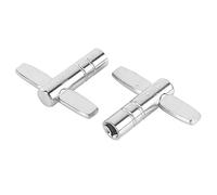 2pcs tamburo tamburo metal multifunzionale portatile facile da usare sintonizzatore di tasti di tuning tamburo per batteristi e musicisti perfetti per le band che registrano studi