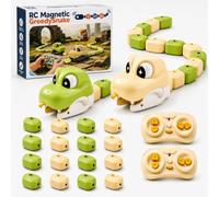 2PCS telecomando serpente giocattolo per bambini, gioco magnetico serpente | Divertente gioco magnetico a forma di serpente con telecomando, progettato per intrattenimento interattivo