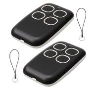 2PCS Telecomando Universale 4 in 1 per Cancello e Garage, Duplicatore Multifrequenza 250-915 MHz Rolling Code Multicode Compatibile con CAME TOP432EE TOP432NA, Radiocomando Universale Automatico