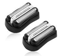 2PCS Testina di Ricambio 32B Compatibile con Braun Series 3, Rasoio Elettrico da Uomo Compatibile con Braun Series 3 300S/301S/310S/320S/330S/340S/360S/380S/3020S/3030S/3040S/3080S