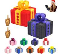 2PCS The Prank Box - Hilarious Screw Challenge with Middle Finger Surprise, Multicolor Annoying Prank Gift Box, 3D Funny Screw Toy, Pop-Up Novelty Funny Gift for Christmas, Halloween (L)