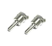 2Pcs Thermowell Termocoppia Termotasca per Sensori di Temperatura Sonda 50/100/300mm Acciaio G1/2 Weldless Thermowell Strumentazione Accessori