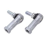 2pcs Tie Rod End Set 102022601 Left Right, High Strength Replacement for Club Car DS and Carryall 2009 Up Gas Electric Models, Durable Metal ABS Ball Joint Kit with OEM Fit for Pre