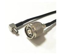 2pcs TNC maschio/femmina interruttore TS9 connettore ad angolo retto cavo a treccia RG174 20CM 8"/30CM/50CM adattatore(RP TNC male,20CM)