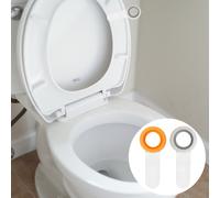 2Pcs Toilet Cover Lifters Blue ABS Home Toilet Seat Handles
