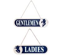 2pcs toilette per uomini e donne cartello appeso pratico toilette simbolo