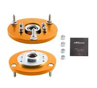 2pcs Top mount adjustable camber plates Front For BMW E46 98-05 318,320,323,325