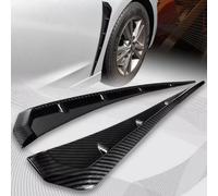 2PCS TPU Parafango Laterale Prese d'Aria Copertura Trim Accessori Auto