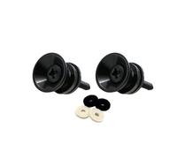 2Pcs Tracolla per Chitarra Serrature Antislip Chitarra Pins Cinghia Accessori Strap Tasti di Blocco di Ferro Texture Regalo Per Musicisti