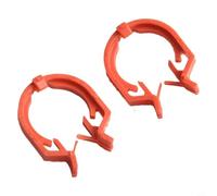 2Pcs Trasferimento Caso Shift Cable Clip Arancione Plastica Supporto per Cavo per Wrangler JK Per Bussola Per Liberty Journey OEM 68018106AA Sostituzione