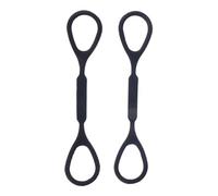 2Pcs Tromba Slide Stopper Set Cavo di Gomma Tubo Corda di Traino Con Tensione Trascinare Facile Installare Accessori Portatile Gomma Stopper Anelli Tromba Accessorio