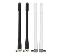 2PCS TS9 4G LTE Antenna per ZTE MF61 Mobile Router MiFi Modem con Materiale ABS per un uso duraturo (bianco)