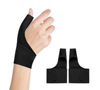 2Pcs Tutore Pollice Destro Sinistro Elastico Tutore per Rizoartrosi Tutore Mano Sinistra per Tunnel Carpale Pollice Dolore e Infortuni Tendinite e Slogature Tutore Dito Stabile Leggera Traspirante