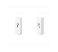 2pcs Tuya Smart Temperature And Humidity Sensor Wifi App Remote Monitor for Smart Life App Control
