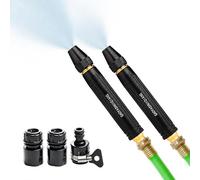 2pcs Ugello Per Lavaggio Auto Ad Alta Pressione - Pistola Ad Acqua E Set Di Tubi Flessibili, Pistola Ads Alta Pressione Per Tubo Da Giardino Per Lavaggio Auto Per Irrigazione Di Piante E