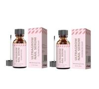 2PCS UltraGrow Nail Serum for Growth and Strength with Keratin Complex Olive Oil & Vitamin E for Weak, Brittle, Splitting Nails