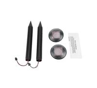 2PCS Ultrasonic Solar Snake Mouse Pest Rodent Repeller Anti Mosquito Garden Yard
