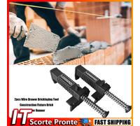2pcs Universal Bricklaying Wire Drawer Worker Building Leveling Brick Liner