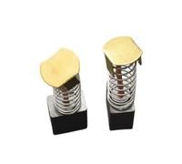 2Pcs Universal Carbon Brushes with Spring - 10x15x20mm for DC Motors in Power Tools & Generators