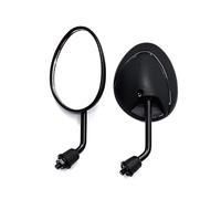 2PCS Universal M10 Motorcycle Rearview Mirror - Front/Reverse Thread Mirrors for Scooter/Bike Easy Install