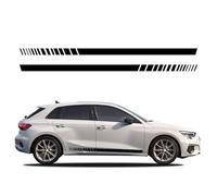 2Pcs Universal Racing Style Car Side Door Stickers, For Audi, For Tesla, For Vw, For Skoda, For Volvo, For Suzuki, For BMW, For Seat Subaru Car Accessories