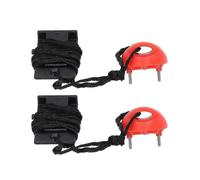 2pcs Universal Running Machine Safety Key Treadmill Magnetic Security Switch Lock Emergency Stop Switch for Exercise