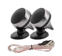 2pcs Universale Auto Tweeter Altoparlante 150 W 4Ohm Audio Seta Film Modifica Alto-passo Modifica Non distruttiva Ad Alta Efficienza Dome Built-in Crossover Installazione Istantanea per Tutti i