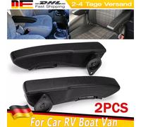 2PCS Universale Camion Sedile Bracciolo Coppia Kit Bracciolo Regolabile Sinistra + Destra Comfort Per Auto RV Barca Van PU Bracciolo Per Auto In Pelle