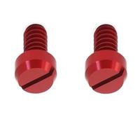 2PCS Universale M10 * 1.25 Moto Specchio Foro Tappo Bulloni A Vite Per CB500F CB500X CRF1000L Per Africa Twin NC750X -ADV 750 Kit bulloni carenatura(Sinistra Destra Rosso)