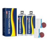 2Pcs Upliftjoys Enhanced Casting Glue,Strong Foundry Glue for Metal,High Temperature Resistant Casting Repair,Magic Welding Glues for Metals Defects and Repairs