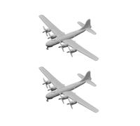 2PCS USA B-29 Bombardiere Modello In Resina 1/2000-1/350