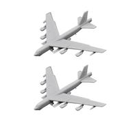 2PCS USA B-52G Stratofortress Bombardiere Modello In Resina 1/2000-1/350