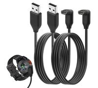 2PCS USB Cavo Caricatore per Garmin Fenix 7 7S 7X 6S 6X Pro 5 5S 5X Plus Forerunner 945 935 245 55 45 Instinct 3 2S 2X Tactix 8 Vivoactive 5 4 4S Venu 3 2S Plus Epix Approach S40 Vivomove 3 3S