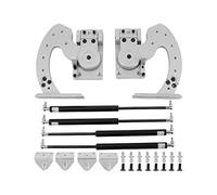 2PCS Vertical Door Hinges Bolt Kit Adjustable 90 Degrees,Attrezzatura Efficiente