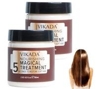 2Pcs Vikada Nourishing Magical Treatment - 5 Seconds to Restore Soft Hair,Vikada Hair Repair Cream,Deep Conditioner for Dry Damaged Hair