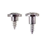 2pcs Vintage String Alberi Corde Fermo Con Vite Rotondo Scanalato Guide Alberi Strumenti Musicali Accessori Rotondo Scanalato String Fermo Parti E Accessori di Fissaggio