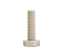 2PCS Vite In Plastica A Testa Esagonale Esterna M3 M4 M5 Bullone Isolato Alcalino Acido Resistente Al Calore(6mm,M3(2pcs))