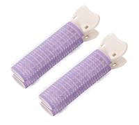 2pcs Volumi Capelli Bigodino Rullo Riccio E Culer Bangs Styling Clip Per Le Donne Ragazze Facile Styling Senza Calore Radice Dei Capelli Lifter