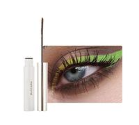 2pcs Waterproof Mascara Eyelash Primer, Colorful Fiber Extra Long Voluminous Lash Mascara, Charming Long Lasting, Volume, Lengthen, Curl & Smudge Free (03# Dark Brown)