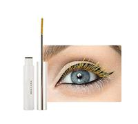 2pcs Waterproof Mascara Eyelash Primer, Colorful Fiber Extra Long Voluminous Lash Mascara, Charming Long Lasting Mascara, Volume, Lengthen, Curl & Smudge Free Mascara (09# Yellow)