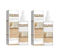 2PCS White Rice Ampoule Exfoliating Essence Long-lasting Moisturizing Serum Hydrating Oil Control Gentle Skin Care