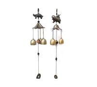 2pcs Wind Chime Classical Metal Bell Feng Shui Wind Chimes for Lucky