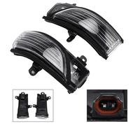2Pcs Wing Mirror LED Signal Indicator Light Per Subaru Forester 2014-2015 A7