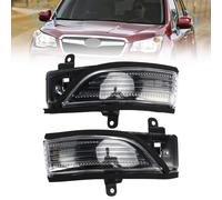 2Pcs Wing Mirror LED Signal Indicator Light Per Subaru Forester 2014-2015 T9