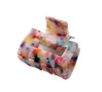 2pcs Women Hair Accessories Hollow Out Rectangle