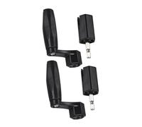 2pezzi Avvolgitore Corde Chitarra 2-in-1 Elettrico Manuale Nero | Metallo Plastico, Impugnatura Ergonomica, Manutenzione Studio e Strumento, Banjo Mandolino